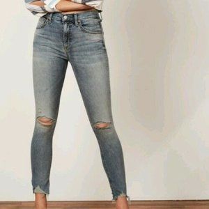 BOYISH High Rise Skinny Ankle Distressed, A Fist Full of Dollars